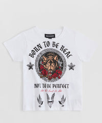 Kids Trust No. 1 Short Sleeve Tee - Cream