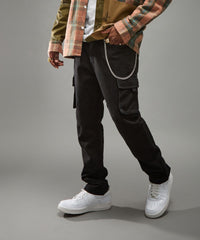 Workwear Cargo Pants - Black