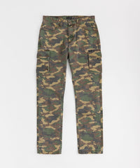 Workwear Camo Cargo Pants - Olive Green