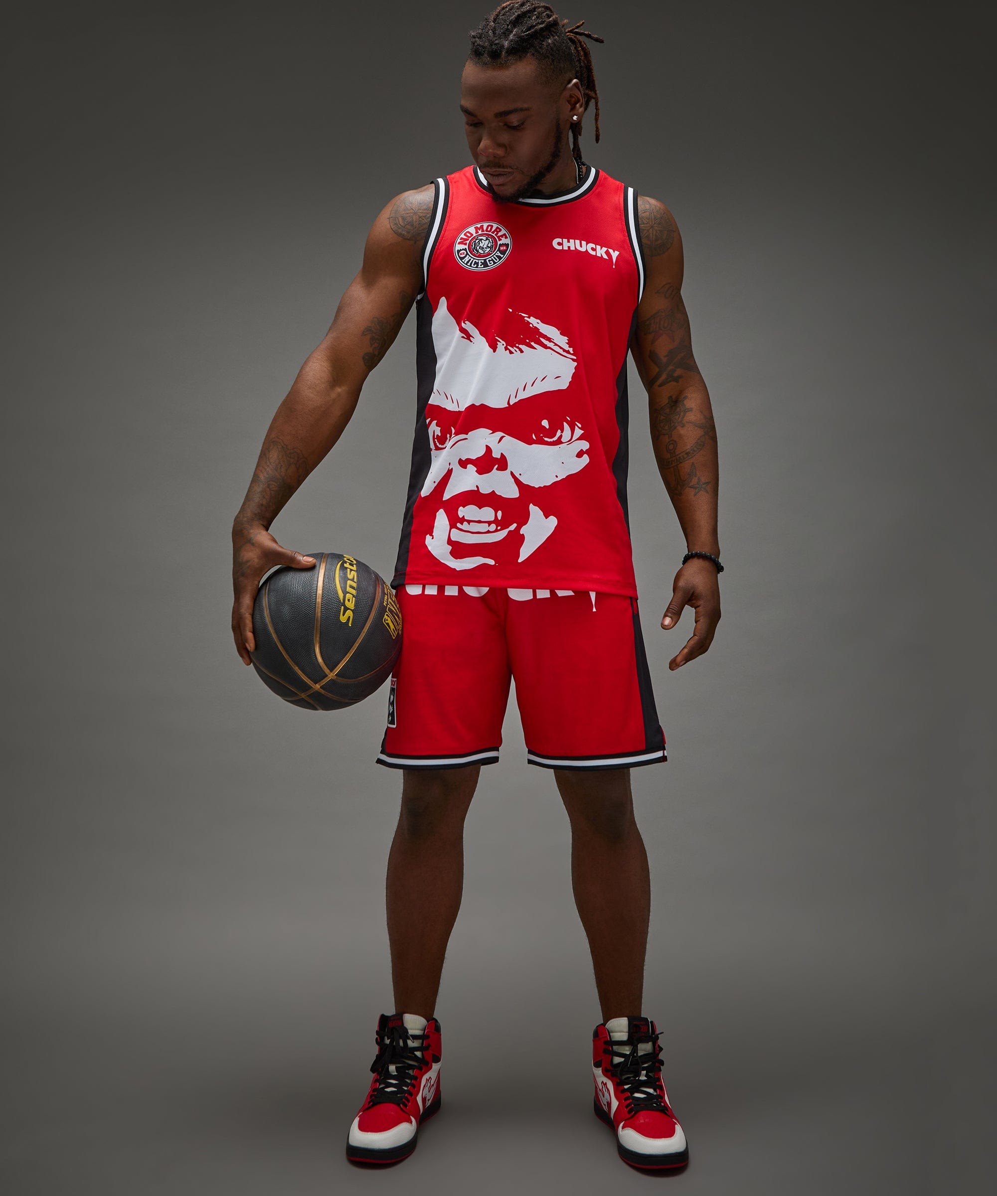 Chucky Basketball Jersey - Red