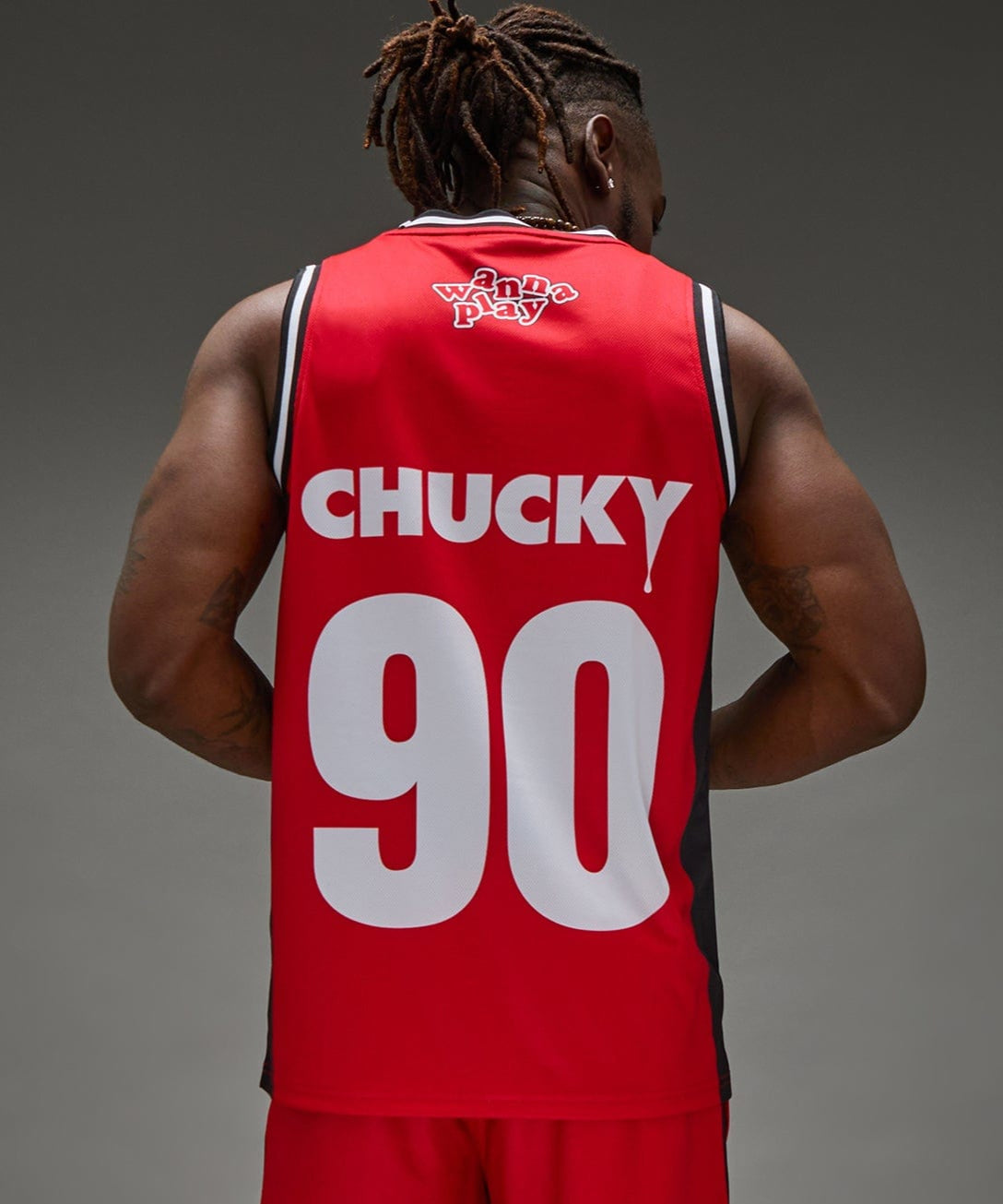 Chucky Basketball Jersey - Red