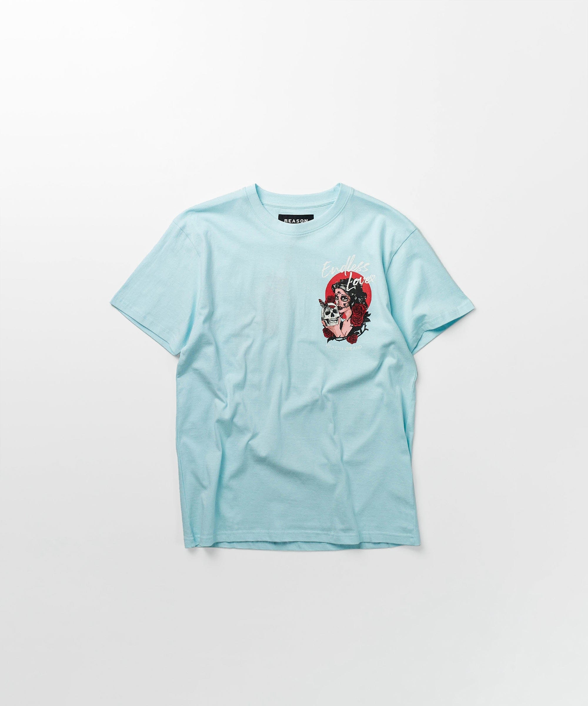 Endless Love Short Sleeve Tee - Light Blue
