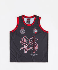 Plus Size Women Scarface Basketball Jersey - Black