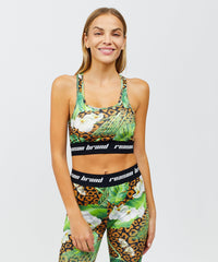 Womens Jungle Sports Bra