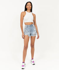 Womens Ella Denim Shorts