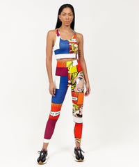 Womens Pop Art Sports Bra