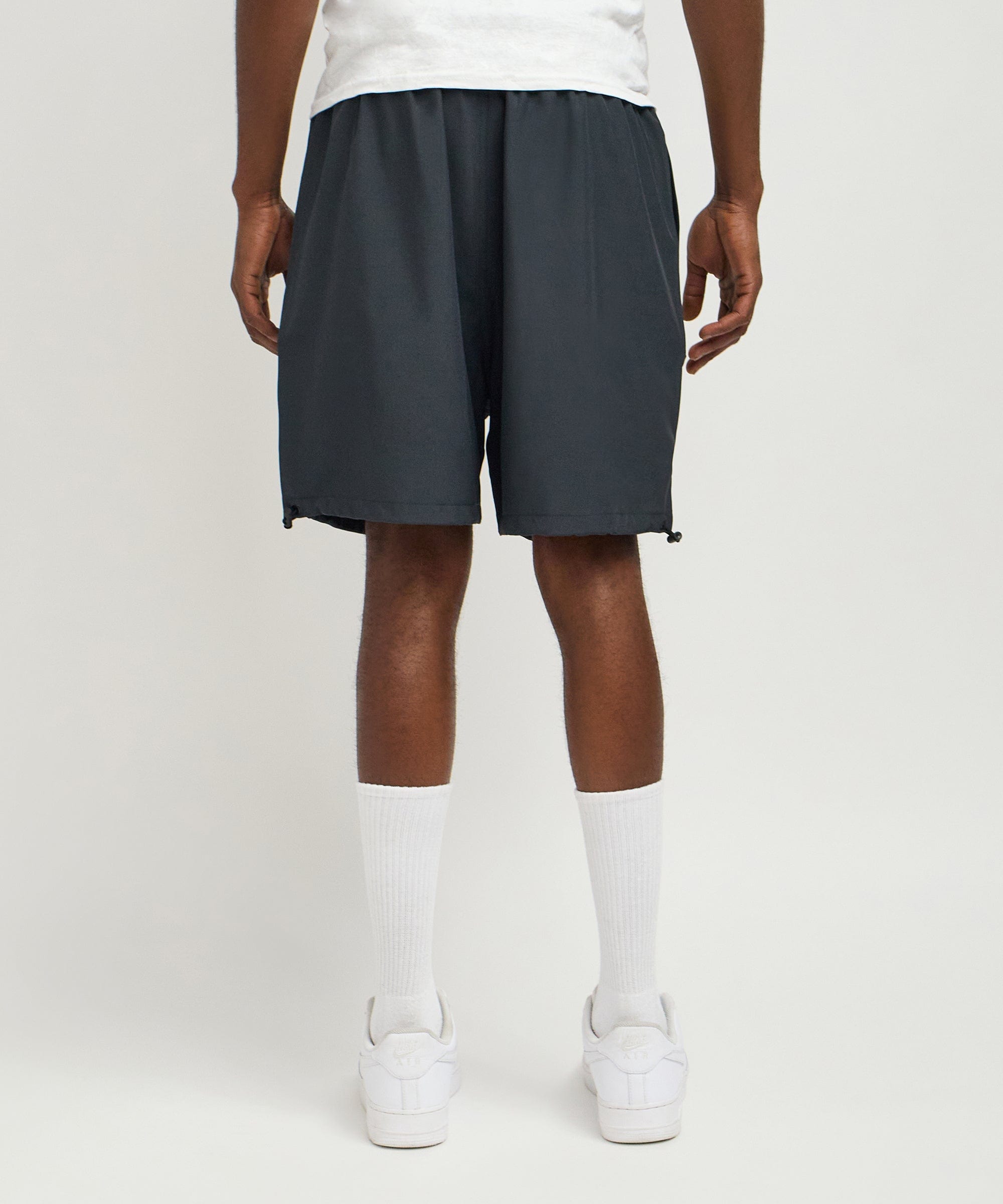 Goat Utility Stretch Tech Nylon Cargo Shorts - Charcoal