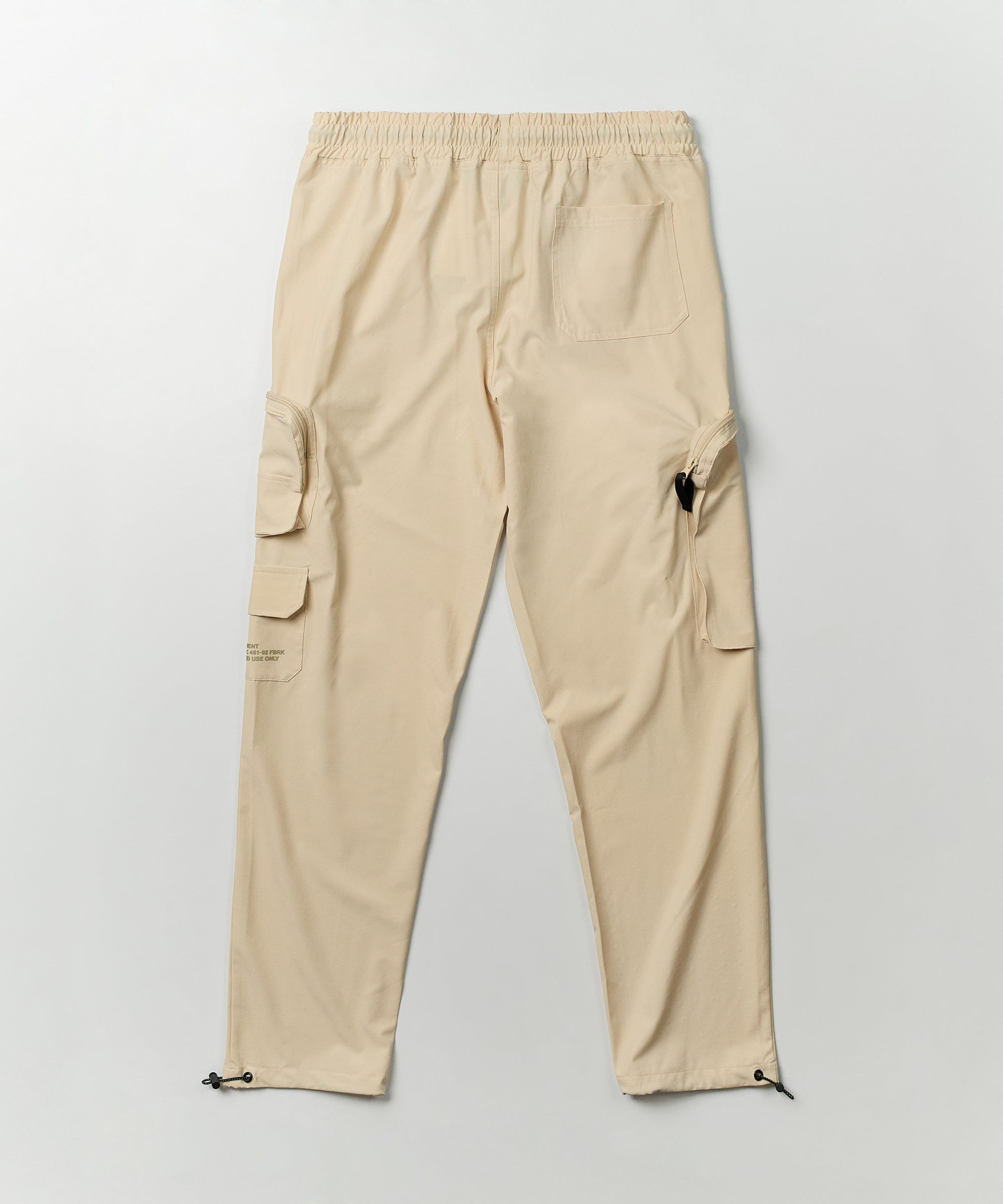 Bridges Utility Stretch Tech Nylon Cargo Pants - Cream