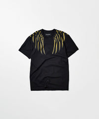Phoenix Short Sleeve Graphic Print Tee - Black