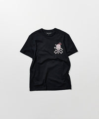 Burn Short Sleeve Graphic Print Tee - Black