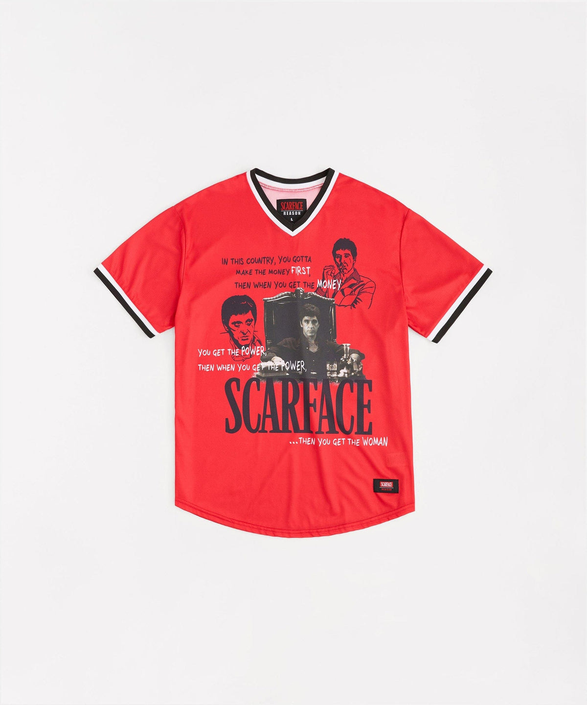 Scarface™ Baseball Jersey - Red