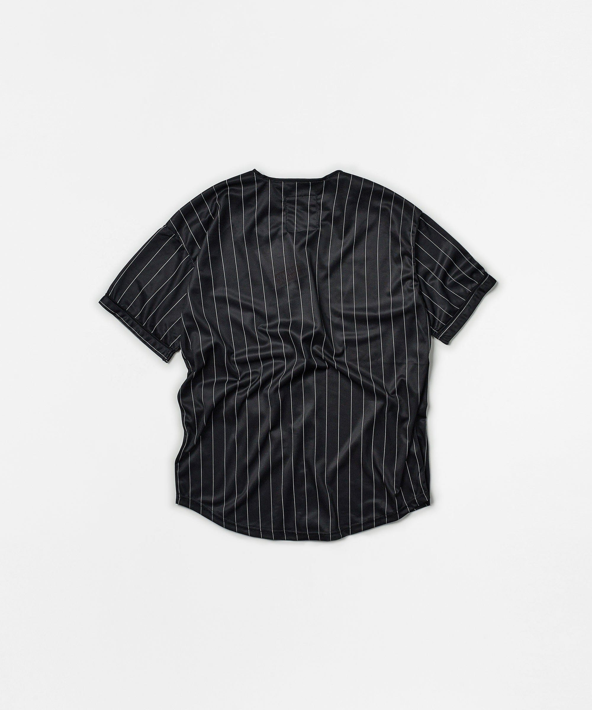 Scarface™ Pinstripe Baseball Jersey - Black