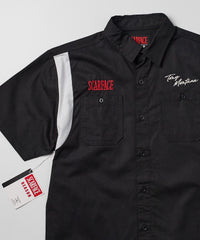 Plus Size Scarface Tony Montana Mechanics Shirt