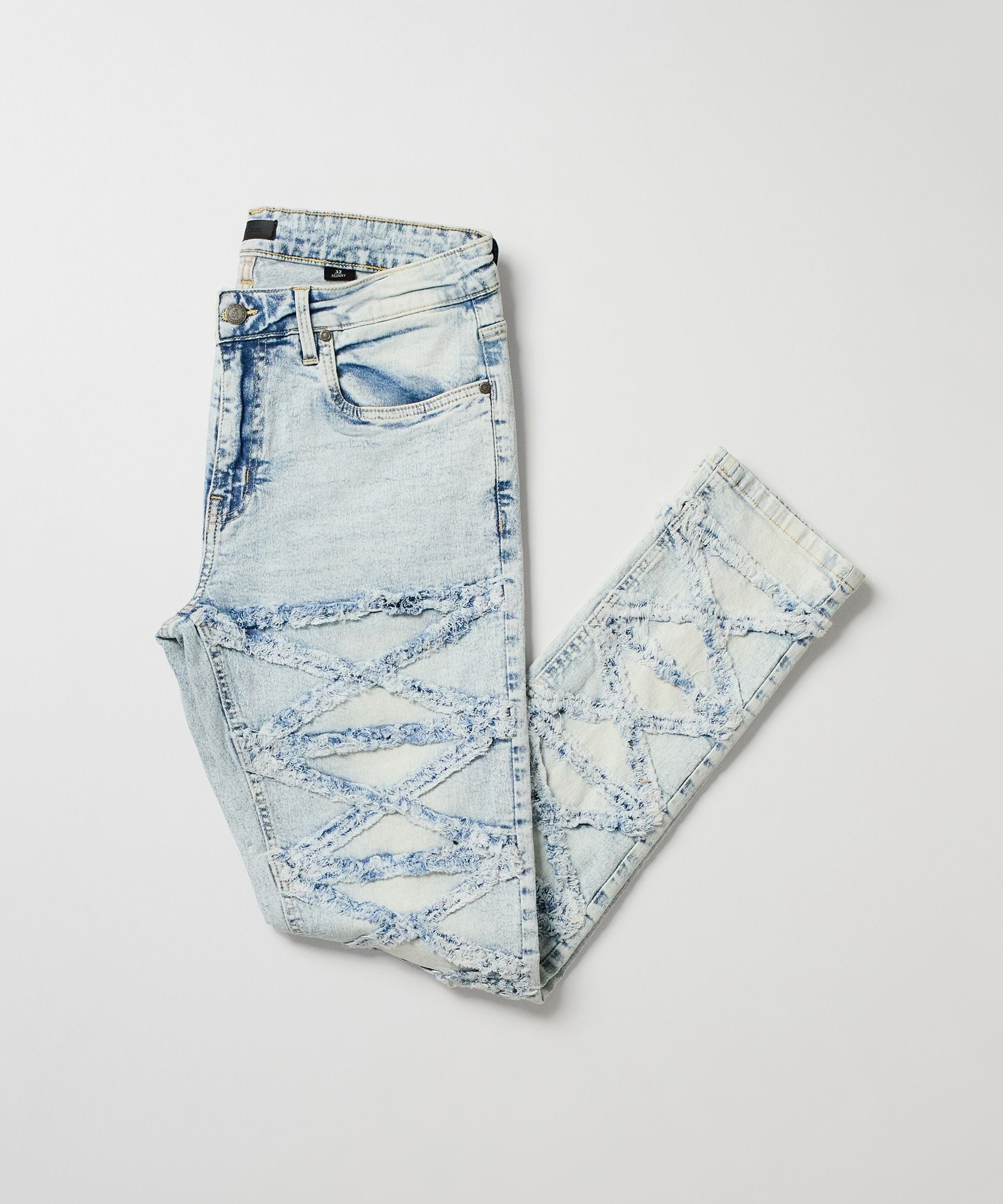 Kids Mini Paulie Denim Jeans - Light Blue