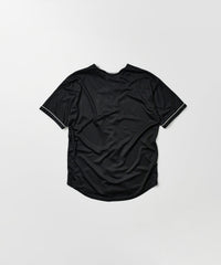 Brooklyn Mesh Baseball Jersey - Black