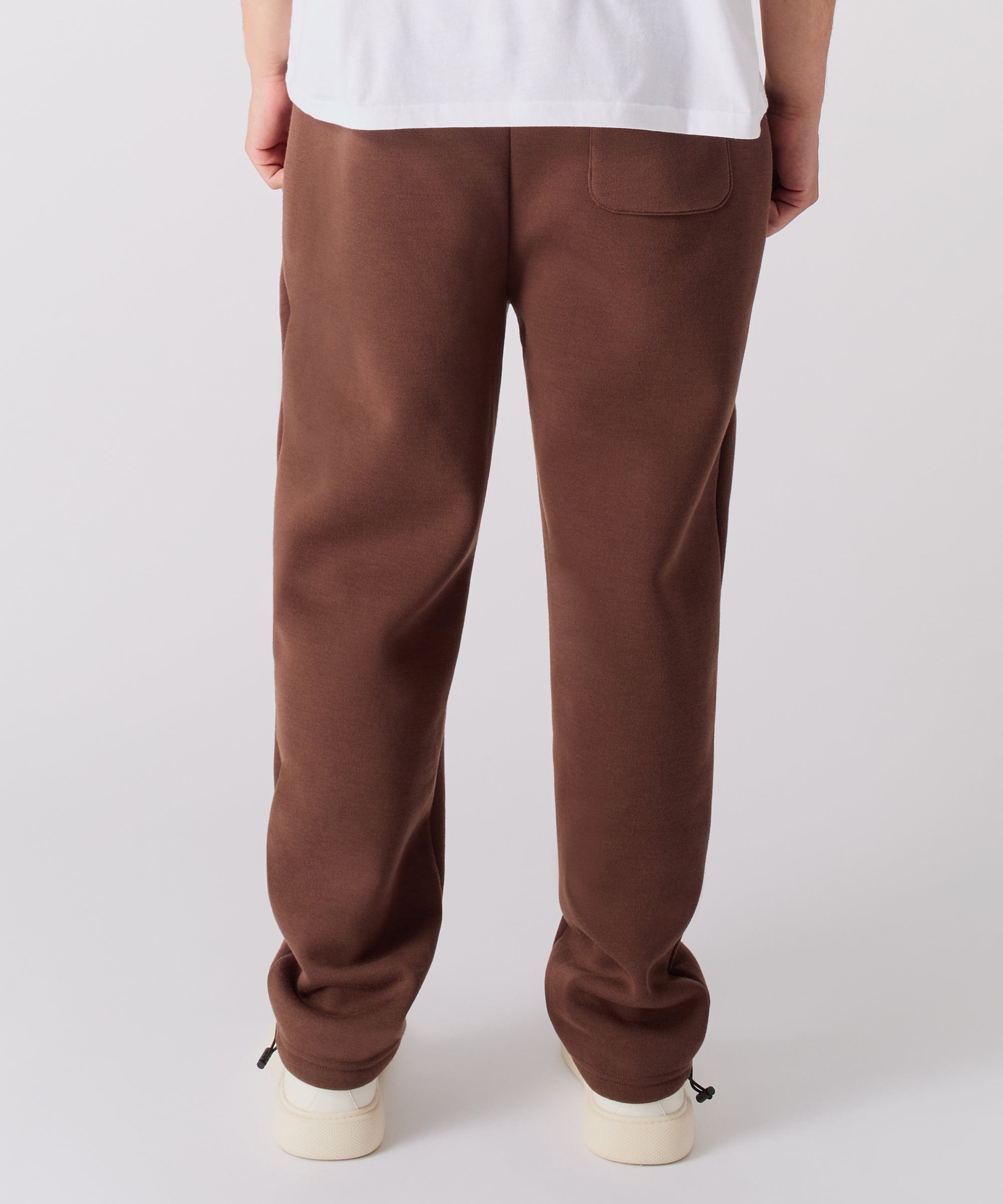 Scarface White Suit Embroidered Joggers - Brown