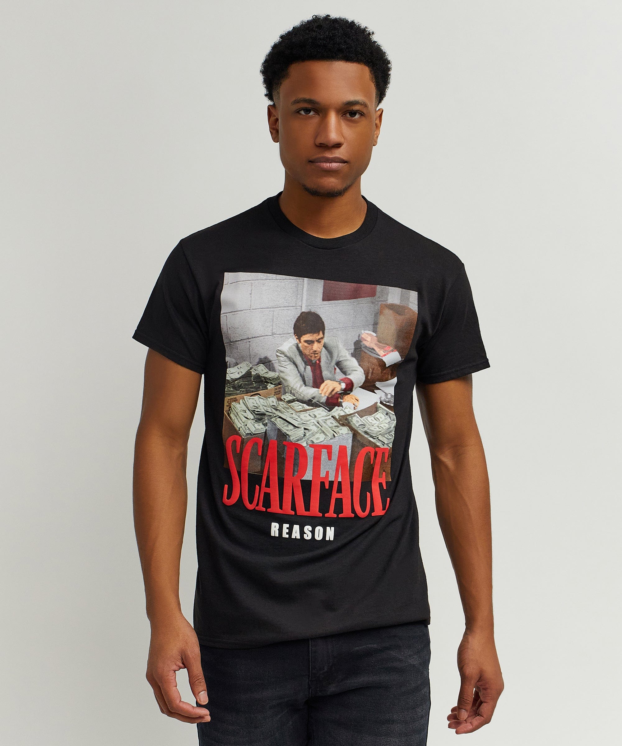 Scarface Money Short Sleeve Tee - Black