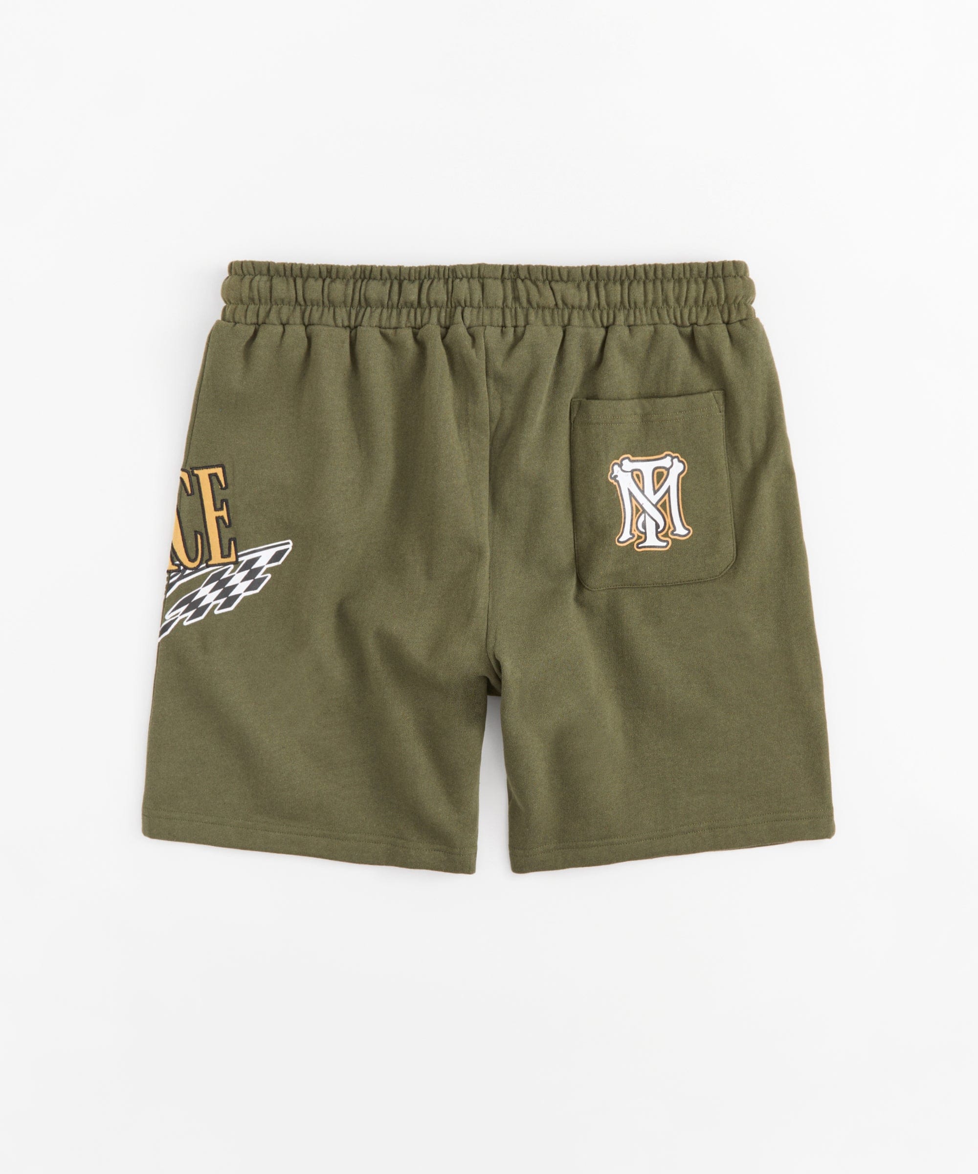 Scarface Racing Short - Olive Green