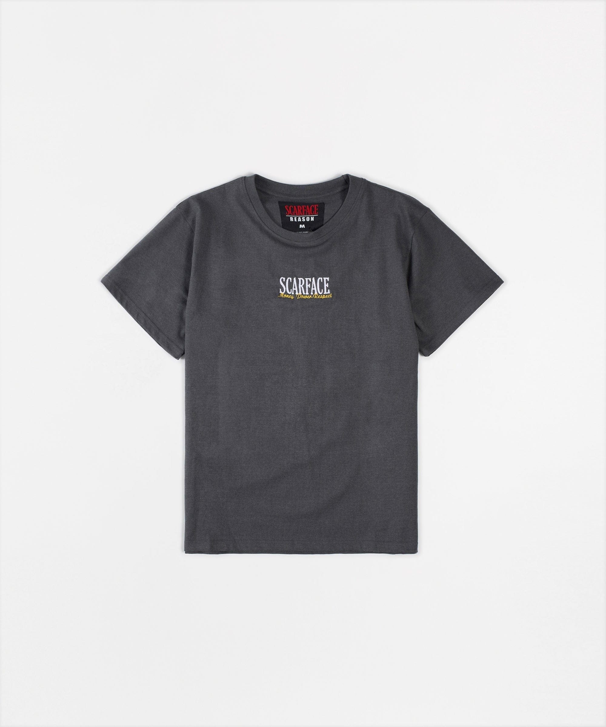 Scarface Power Embroidered Short Sleeve Tee