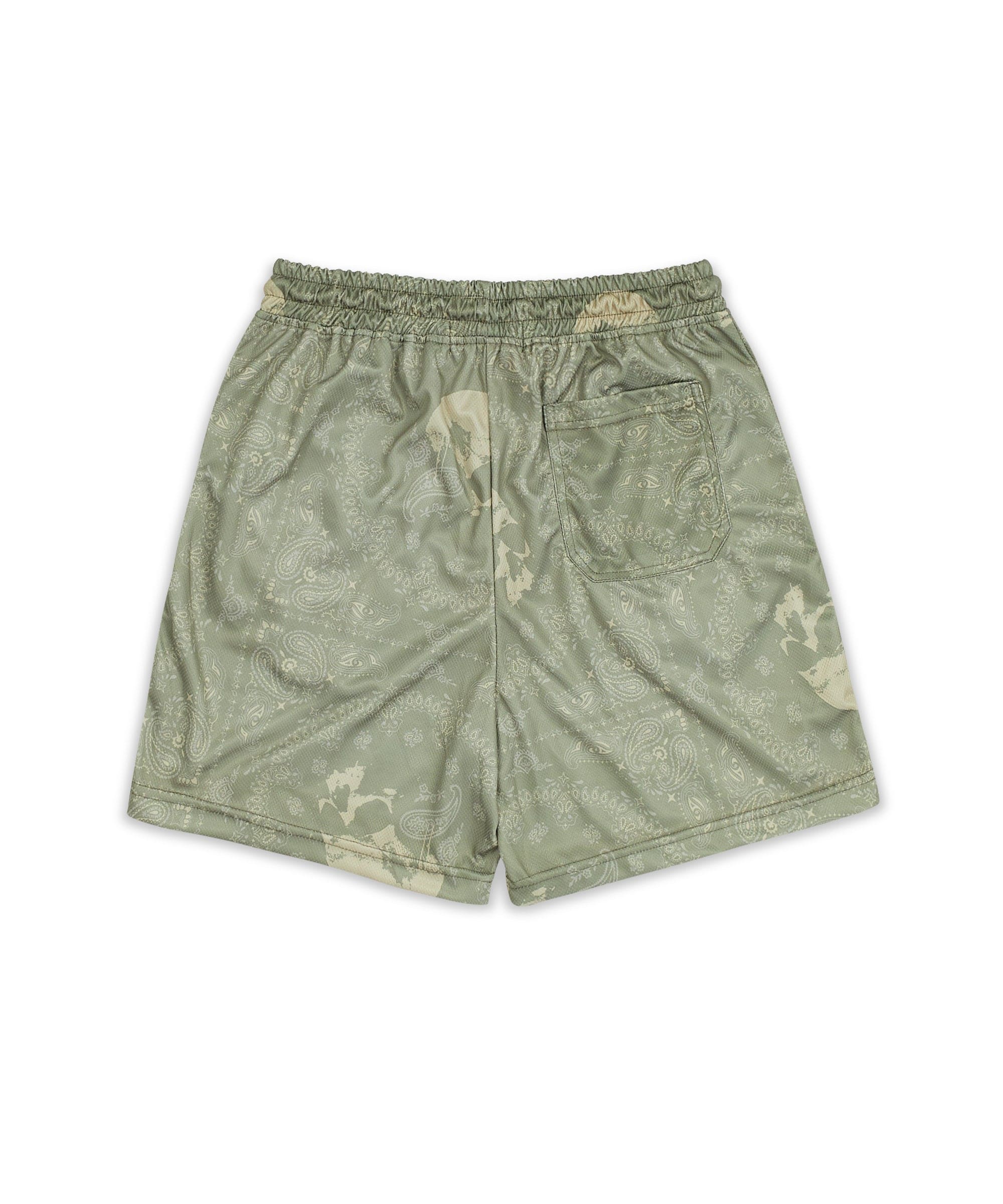 Skull Paisley Shorts