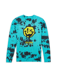 Aqua Smile Long Sleeve Tee
