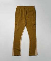Flare Fleece Sweatpants - Khaki