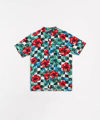 Floral Check Short Sleeve Shirt