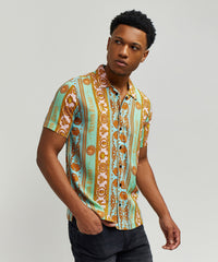 Royal Chain Short Sleeve Shirt