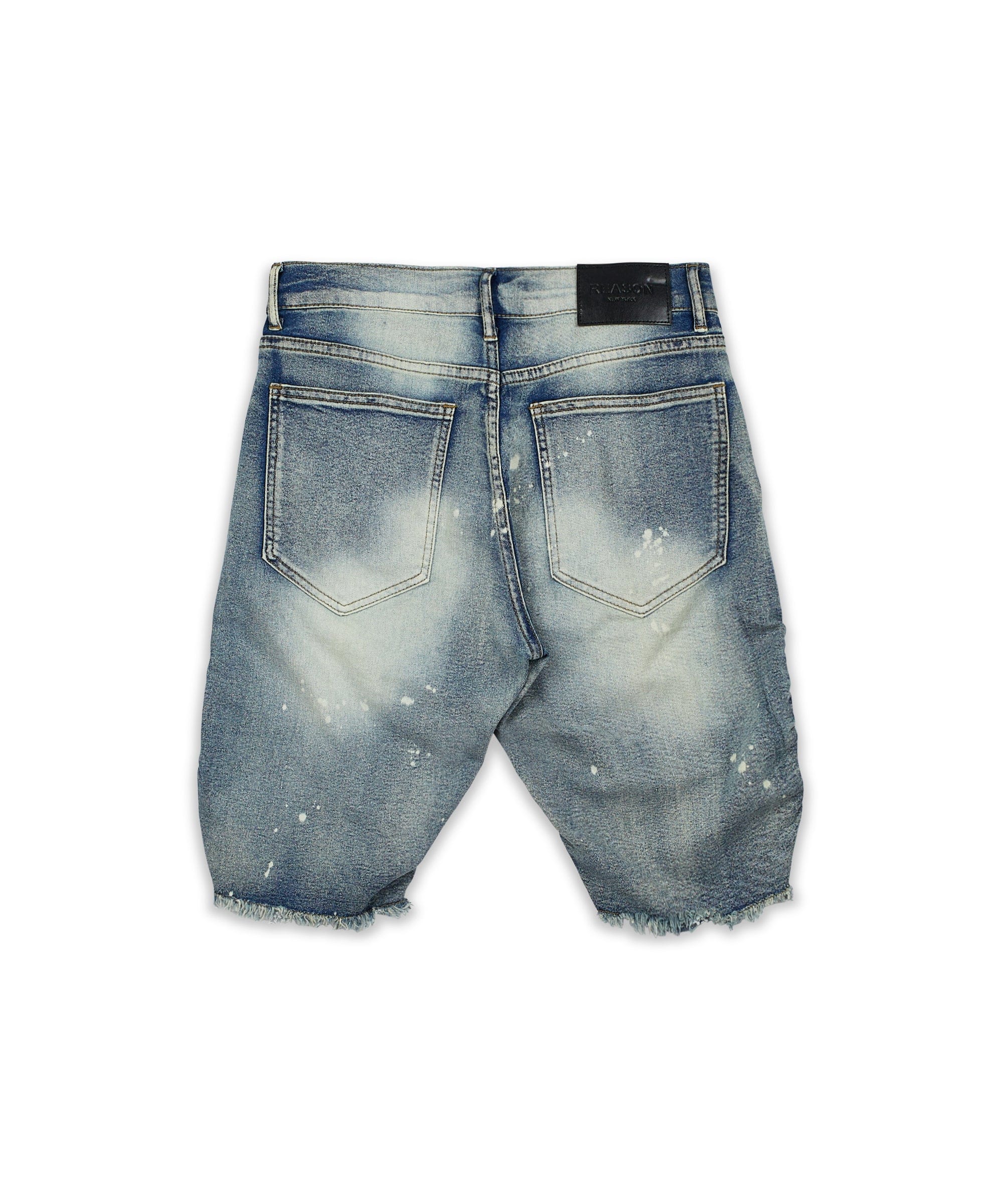 Kids Mini Hiram Denim Shorts - Blue