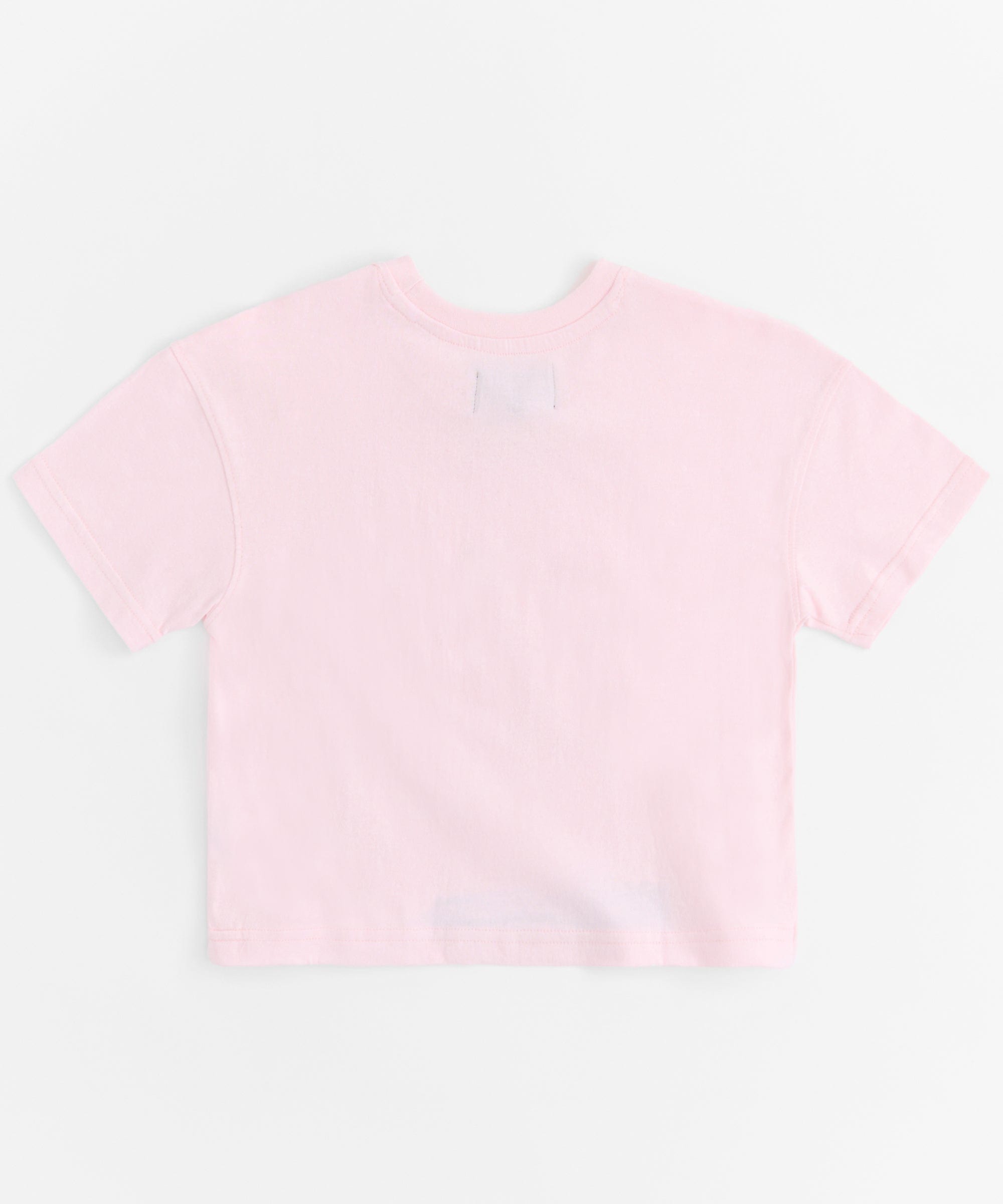 Womens Dodge Racing Crop Short Sleeve Tee - Pink